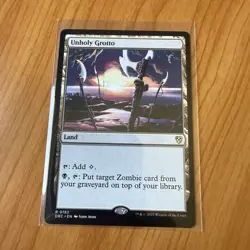 Unholy Grotto - N/M - Aetherdrift - Magic The Gathering MTG - Image 1