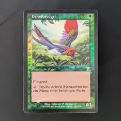 MTG \>> Birds of Paradise (GD) <<// Seventh Edition - 341 Trading - Magic - Image 1