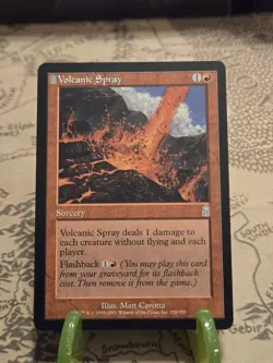 MTG Volcanic Spray Odyssey Regular Uncommon NM - Image 1