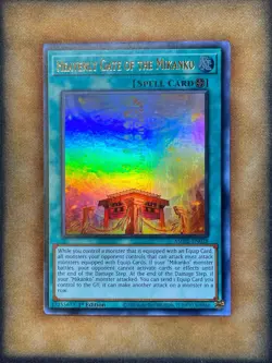Yugioh Heavenly Gate of the Mikanko AMDE-EN028 Ultra Rare 1st Ed NM - Image 1
