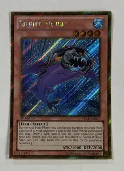 Yugioh Silent Wobby PGLD-EN013 Gold Secret Rare Premium Gold 1st Edition LP - Image 1