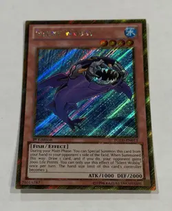 Yugioh Silent Wobby PGLD-EN013 Gold Secret Rare Premium Gold 1st Edition LP - Image 2