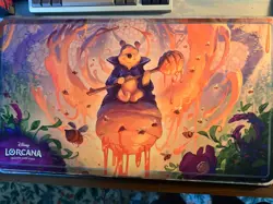 Disney Lorcana Rise Of The Floodborn: Winnie the Pooh Hunny Wizard Playmat - Image 1