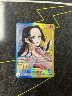Boa Hancock Alt Art OP14-041 L The Azure Sea's Seven ONE PIECE Card English - Image 1