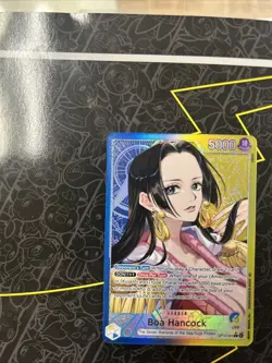 Boa Hancock Alt Art OP14-041 L The Azure Sea's Seven ONE PIECE Card English - Image 3