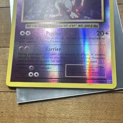 Pokemon Card Mewtwo Evolutions Reverse Holo Rare 51/108 some back corner wear - Image 3