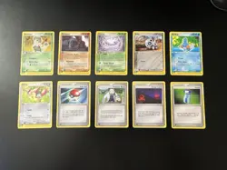 Pokemon TCG Ruby and Sapphire E-reader Card Lot - Breloom, Mudkip, Etc - Image 1