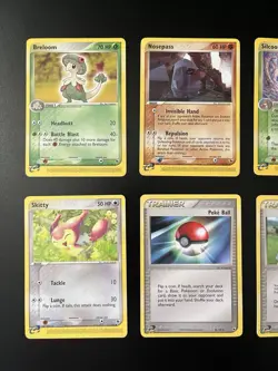 Pokemon TCG Ruby and Sapphire E-reader Card Lot - Breloom, Mudkip, Etc - Image 2