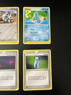 Pokemon TCG Ruby and Sapphire E-reader Card Lot - Breloom, Mudkip, Etc - Image 4