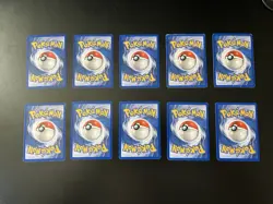 Pokemon TCG Ruby and Sapphire E-reader Card Lot - Breloom, Mudkip, Etc - Image 5