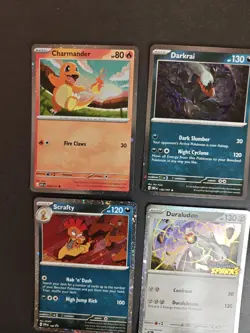 Pokemon TCG 6 Stamped And Holo And Cosmos Cards - Image 2