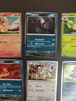 Pokemon TCG 6 Stamped And Holo And Cosmos Cards - Image 3
