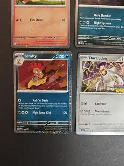Pokemon TCG 6 Stamped And Holo And Cosmos Cards - Image 5