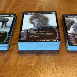 Star Wars TCG WOTC Empire Strikes Back Lot of 124 Cards NM/Mint - Image 3