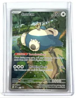 Snorlax 051 Promo Card SV Scarlet & Violet 151 Promo Holo - Image 1