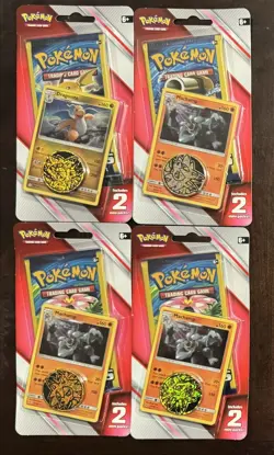Pokemon TCG Evolutions 2x 3-card Mini Booster Packs + Bonus&Coin (Agreed deal) - Image 2