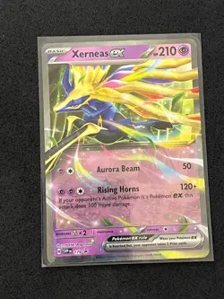 Xerneas ex 179 Pokemon TCG SV: Scarlet & Violet Promo Cards Holo NM - Image 1
