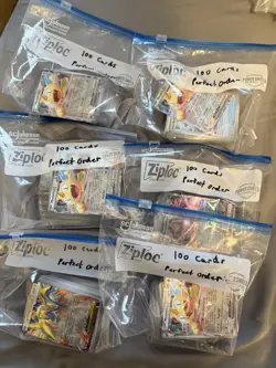 Random 100 Cards BULK of Perfect Order (Includes 10 Holo/Reverse & 1 EX) - READ - Image 4