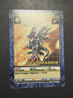 Digimon Devidramon ST-103 Street Starter Deck Bandai 2001 Card - Image 3