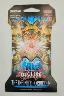 Yu-Gi-Oh TCG Sleeved Pack Lot x4 Infinite Forbidden Age Overlord Wild Survivors - Image 3