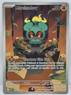 Pokemon Mega Evolution Marshadow 146/132 Illustration Rare NM - Image 1