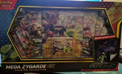 NEW! Pokemon Mega Zygarde Ex Premium Collection Factory SEALED! 8 Booster Packs - Image 1
