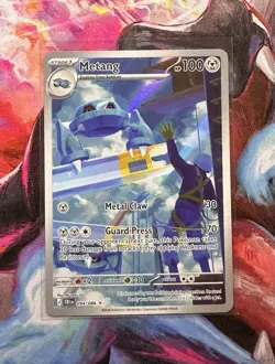 Pokemon TCG Chaos Rising 2026 Metang Illustration Rare #94/86 NM 094 - Image 1