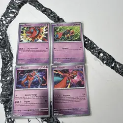 Deoxys - 4 Form Set Reverse Holo Pokemon TCG Chaos Rising NM Non-Holo - Image 1