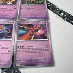 Deoxys - 4 Form Set Reverse Holo Pokemon TCG Chaos Rising NM Non-Holo - Image 4