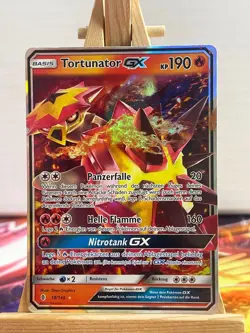 Tortunator GX 18/145 Stunde der Wachter Deutsch NM Pokemon - Image 1