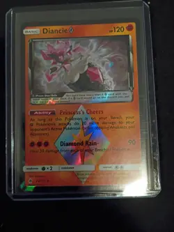 The Pokemon Company Diancie Prism Star 120 HP Prism Rare Holo 74/131 Eng - Image 1