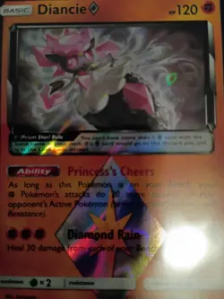 The Pokemon Company Diancie Prism Star 120 HP Prism Rare Holo 74/131 Eng - Image 2