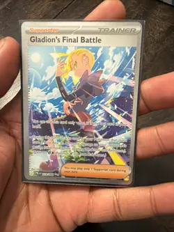 Gladion's Final Battle - Pitch Black - 118/084 - Pokemon TCG - SIR - Image 1