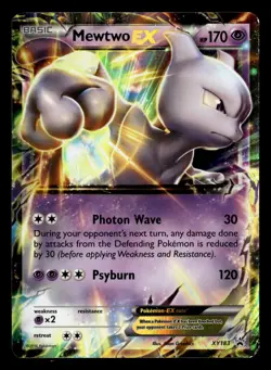 Mewtwo EX XY183 Promo Holo XY Promo Pokemon Card - Image 2