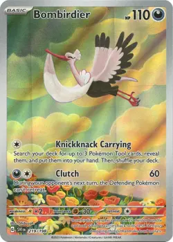 Pokemon - 219/198 - Bombirdier - Scarlet & Violet Base Set - Image 1