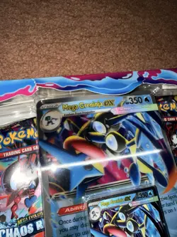 Lot of 2 Pokemon Mega Greninja ex Premium Collection Box Sealed - Box Damage - Image 2