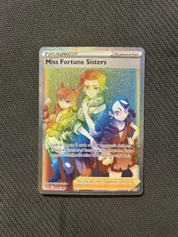 Pokemon TCG Miss Fortune Sisters 209/196! NM Condition! See Description! - Image 1
