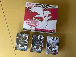 Pokemon TCG - 3 black bolt white flare booster bundles And Elite Trainer Box - Image 1