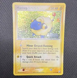 Pokemon TCG Mareep 67/109 Team Rocket Returns Reverse Holo English - Image 1