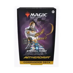 WOTC MtG Commander Aetherdrift Commander Deck - Eternal Might New - Image 1