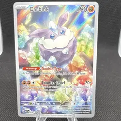 Carbink 242/217 Illustration Rare Full Art Holo ENG 90 HP 2026 - Image 1