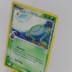 Wooper Delta Species 71/101 Dragon Frontiers Reverse Holo Stamp Pokemon (PLAYED) - Image 4