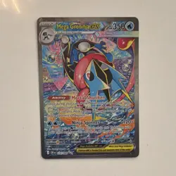 Pokemon TCG Mega Greninja EX 116/86 Chaos Rising SIR Full Art Holo Eng 2026 - Image 1