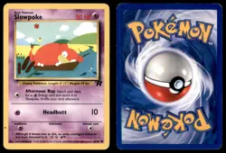 Slowpoke 67 82 C Team Rocket Pokemon MP - Image 3