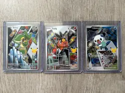 Pokemon Series 2 First Partner Illustration Collection Snivy, Tepig, Oshawott - Image 1