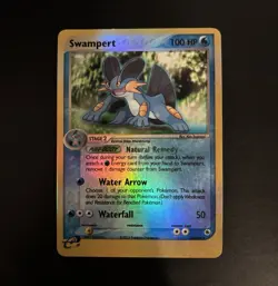 Nintendo Swampert 23/109 EX Ruby & Sapphire Holo Rare Eng 2003 100HP Stage 2 - Image 1