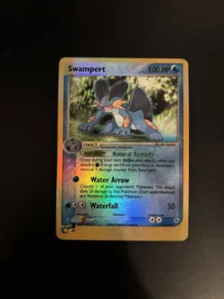 Nintendo Swampert 23/109 EX Ruby & Sapphire Holo Rare Eng 2003 100HP Stage 2 - Image 2