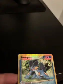 Nintendo Swampert 23/109 EX Ruby & Sapphire Holo Rare Eng 2003 100HP Stage 2 - Image 4