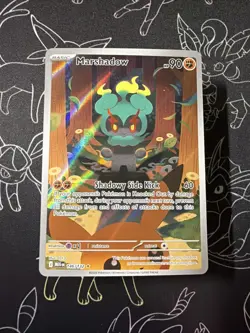 Pokemon Marshadow 146/132 Me01: Mega Evolution Holo Illustration Rare - Image 1