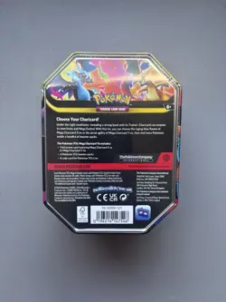 Pokemon TCG Mega Charizard X Tin New Factory Sealed 4 Booster Packs - Image 2
